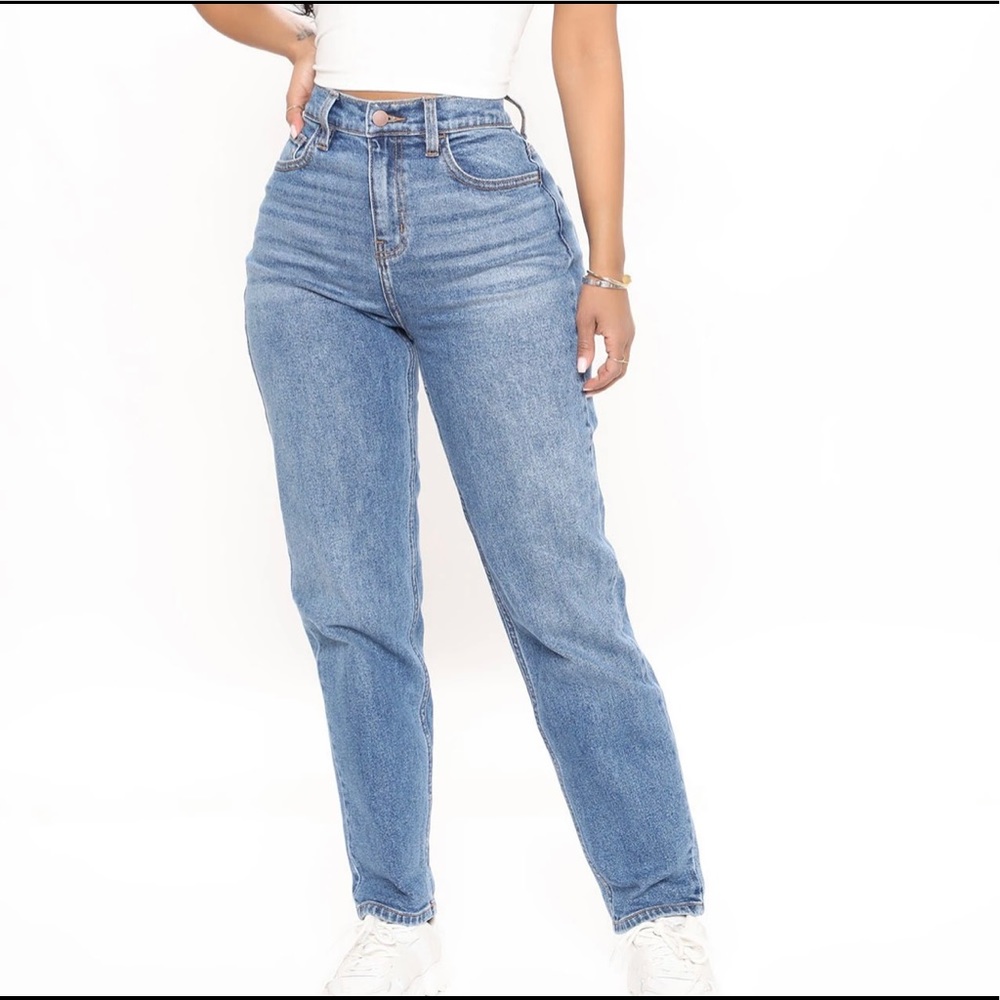 Fashion Nova I got it from my momma jeans
